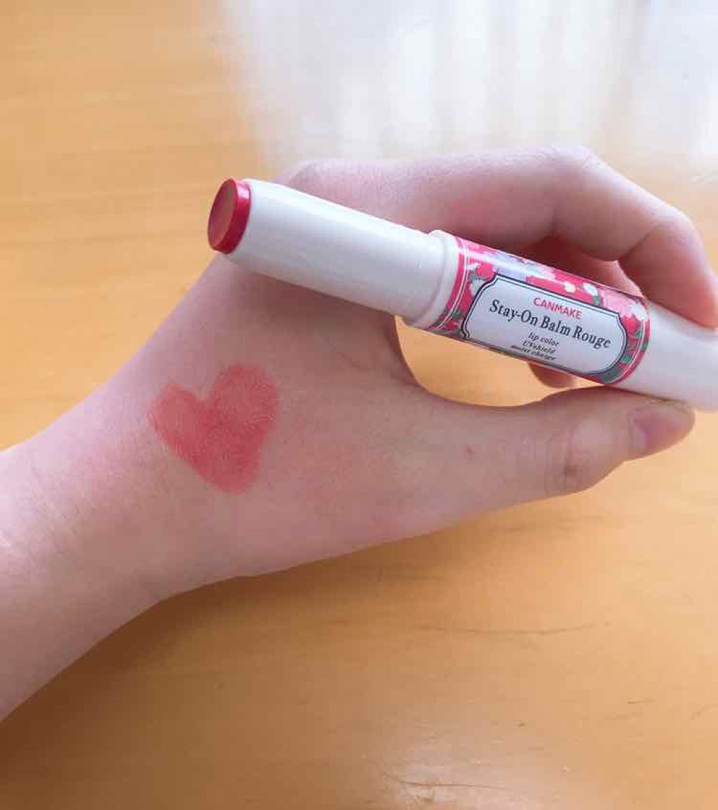 ステイオンバームルージュ/キャンメイク/口紅を使ったクチコミ(2枚目)