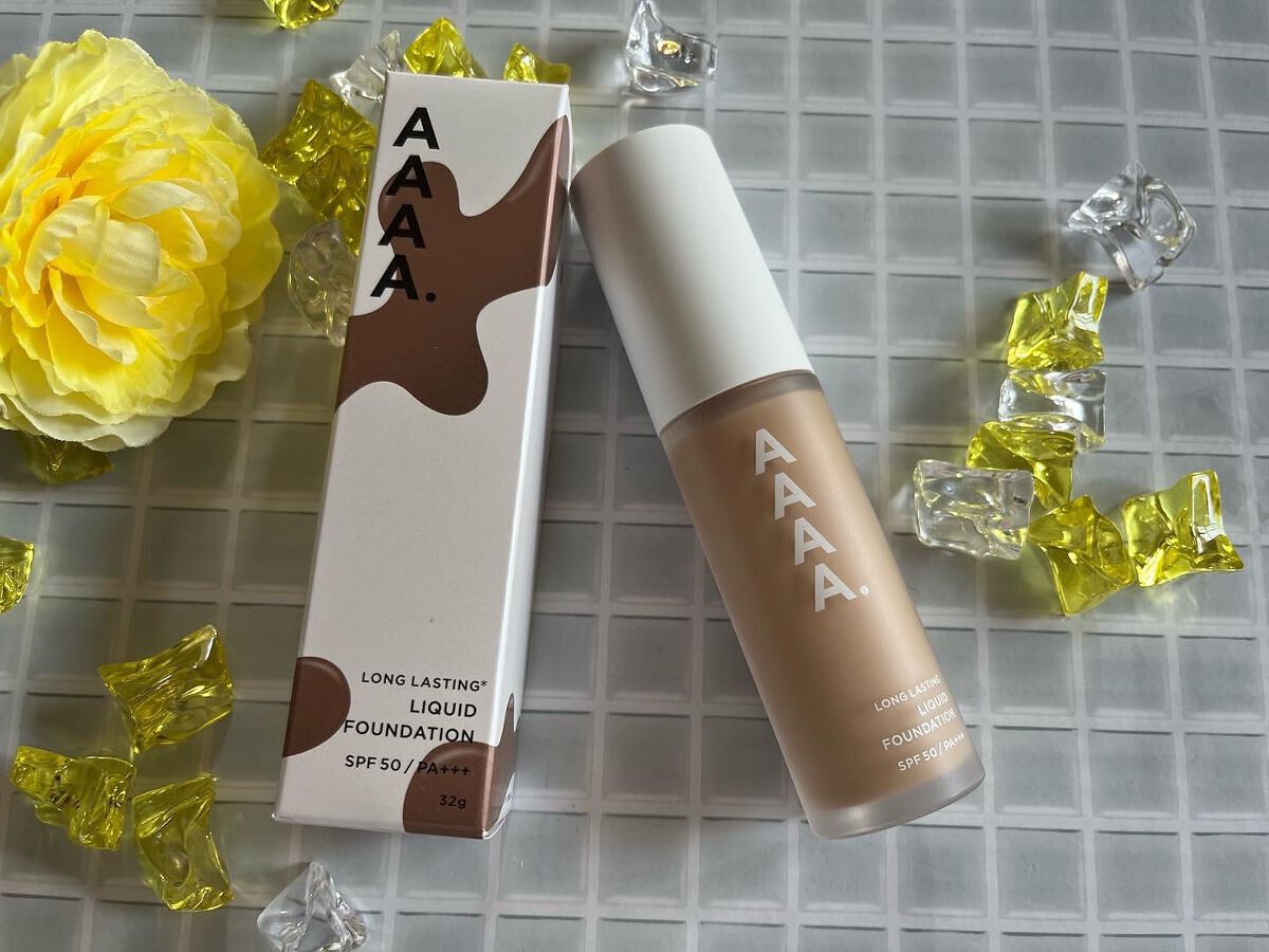 リキッドファンデーション/AAAA./クリーム・エマルジョンファンデーションを使ったクチコミ(1枚目)