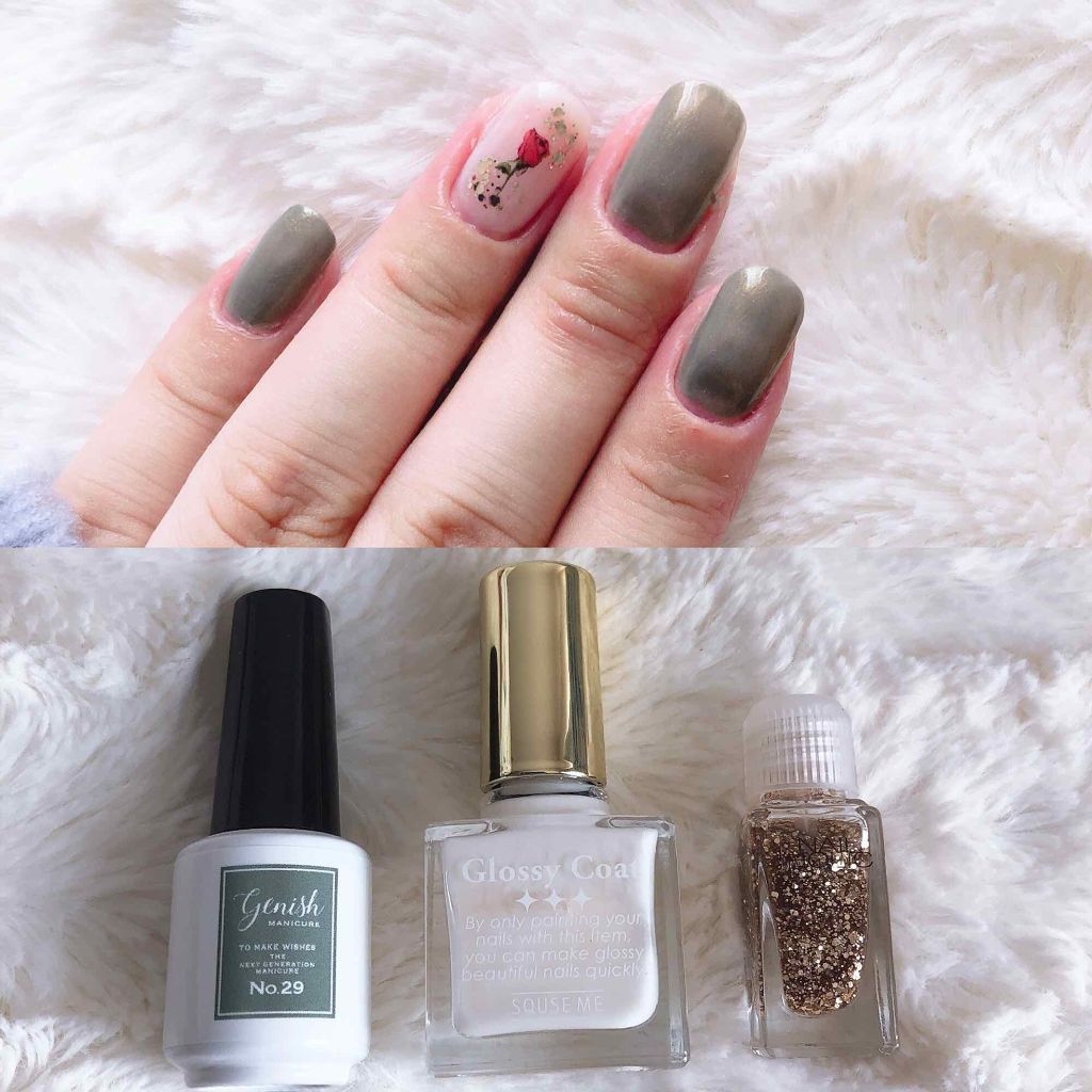 ジーニッシュ No.29 GARDEN ガーデン/ジーニッシュマニキュア/マニキュアを使ったクチコミ（3枚目）