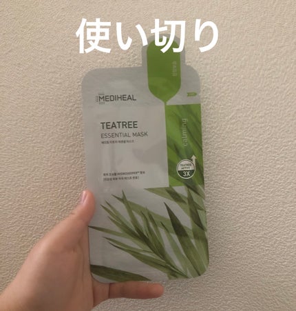 ティーツリー エッセンシャルマスクカーミングモイスチャー/MEDIHEAL/シートマスク・パックを使ったクチコミ(1枚目)