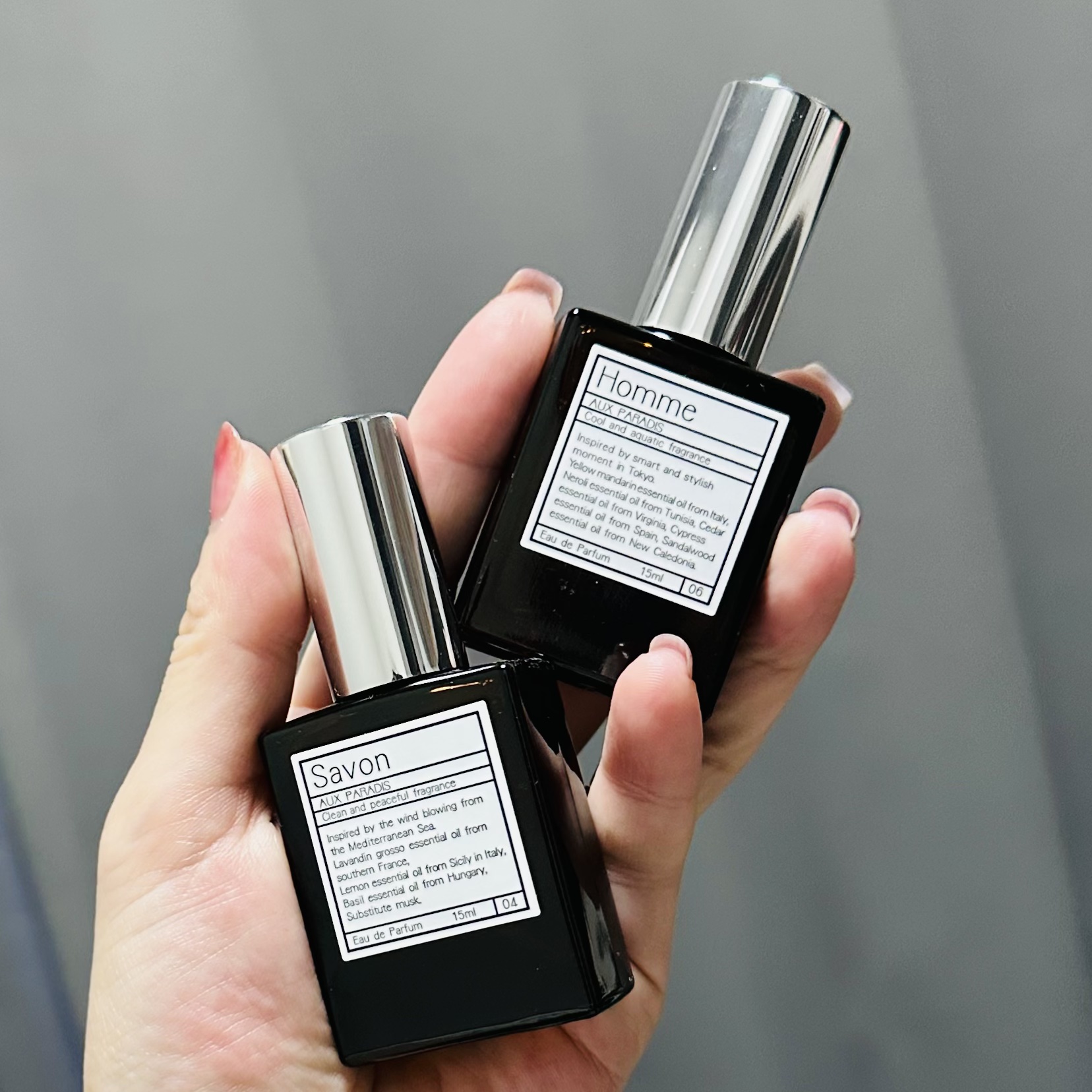 オードパルファム　#04 Savon 〔サボン〕/AUX PARADIS/香水(レディース)を使ったクチコミ（2枚目）