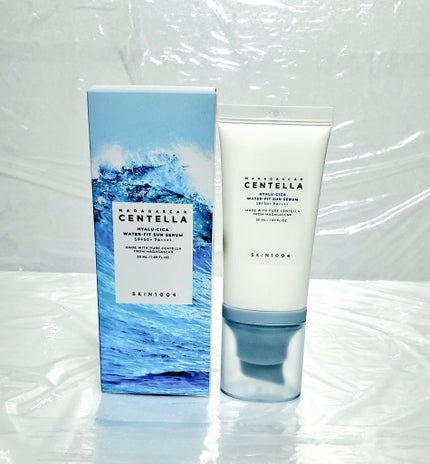 ヒアルーシカ ウォーターフィット サンセラム/SKIN1004/日焼け止めローションを使ったクチコミ(1枚目)