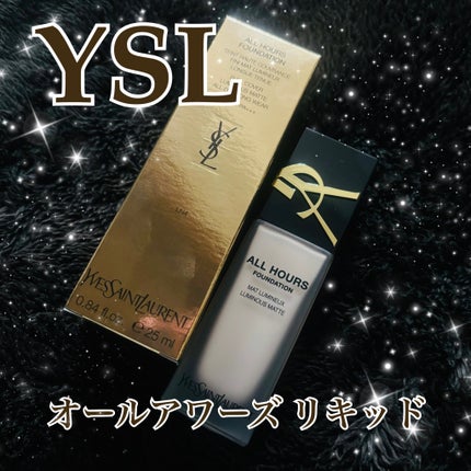 オールアワーズ リキッド/YVES SAINT LAURENT BEAUTE/リキッドファンデーションを使ったクチコミ(1枚目)