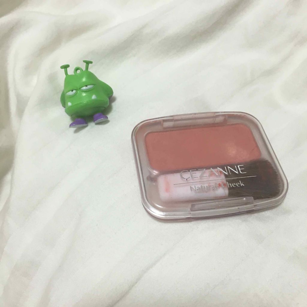 ナチュラル チークN/CEZANNE/パウダーチークを使ったクチコミ(1枚目)
