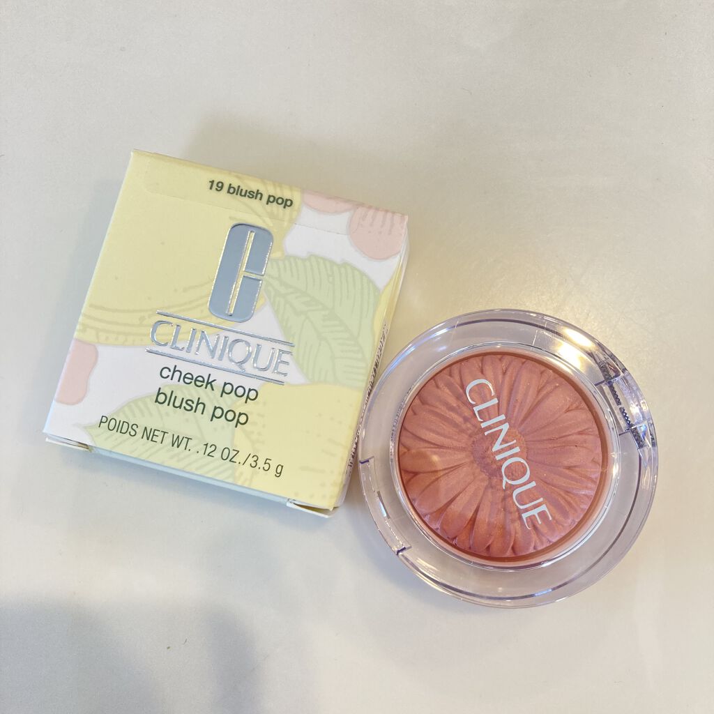 チーク ポップ/CLINIQUE/パウダーチークを使ったクチコミ（2枚目）