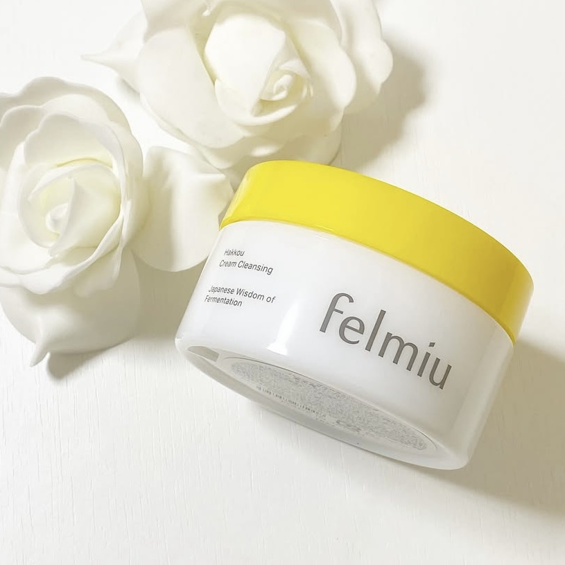 ハッコウクリームクレンジング キンモクセイの香り/felmiu/クレンジングクリームを使ったクチコミ（1枚目）