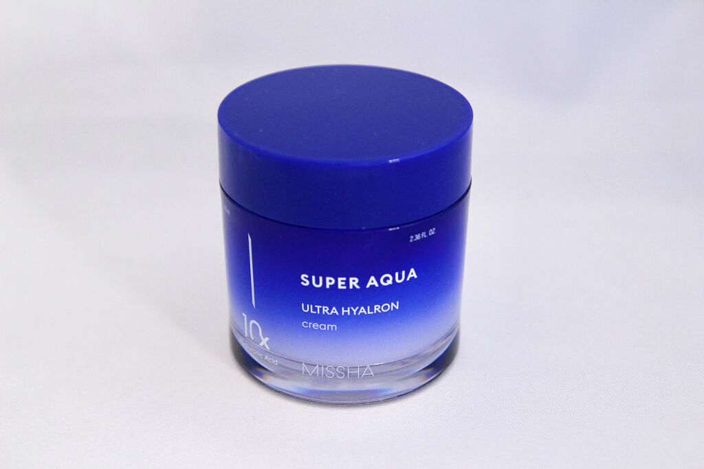 スーパーアクアウルトラヒアルロンクリーム/MISSHA/フェイスクリームを使ったクチコミ（1枚目）