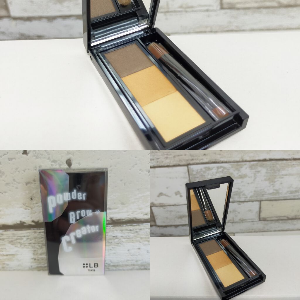 パウダーブロウクリエイター/LB/パウダーアイブロウを使ったクチコミ（2枚目）