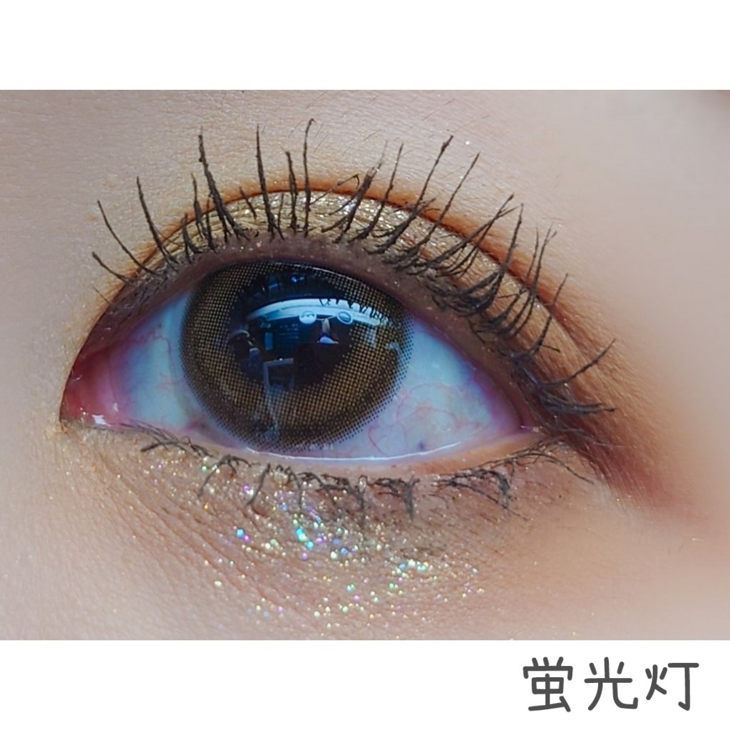 Glazed Krirtin/Hapa kristin/カラーコンタクトレンズを使ったクチコミ（3枚目）