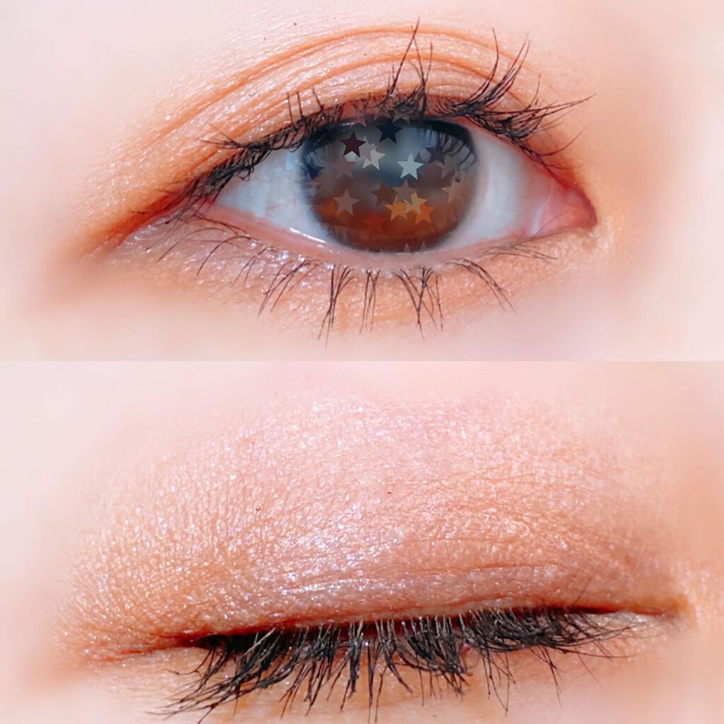  シアー グリッターアイズ 51 フォーチュンクッキー(FORTUNE COOKIE)/KiSS/単色アイシャドウを使ったクチコミ（1枚目）