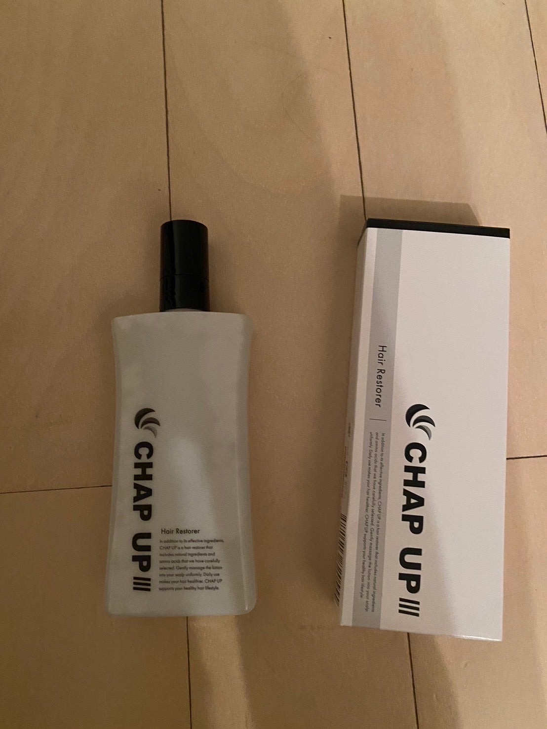 チャップアップ育毛ローション/CHAP UP(チャップアップ)/頭皮ローションを使ったクチコミ(1枚目)