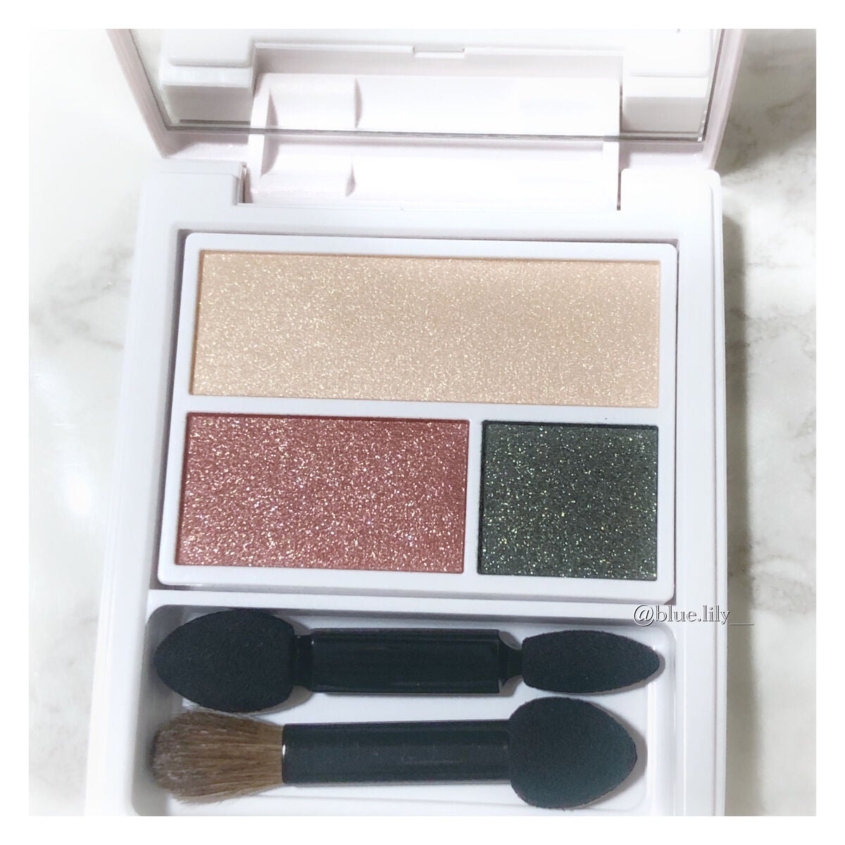 パールプレシャスオーラ アイカラーパレット/ミキモト コスメティックス/アイシャドウパレットを使ったクチコミ(3枚目)