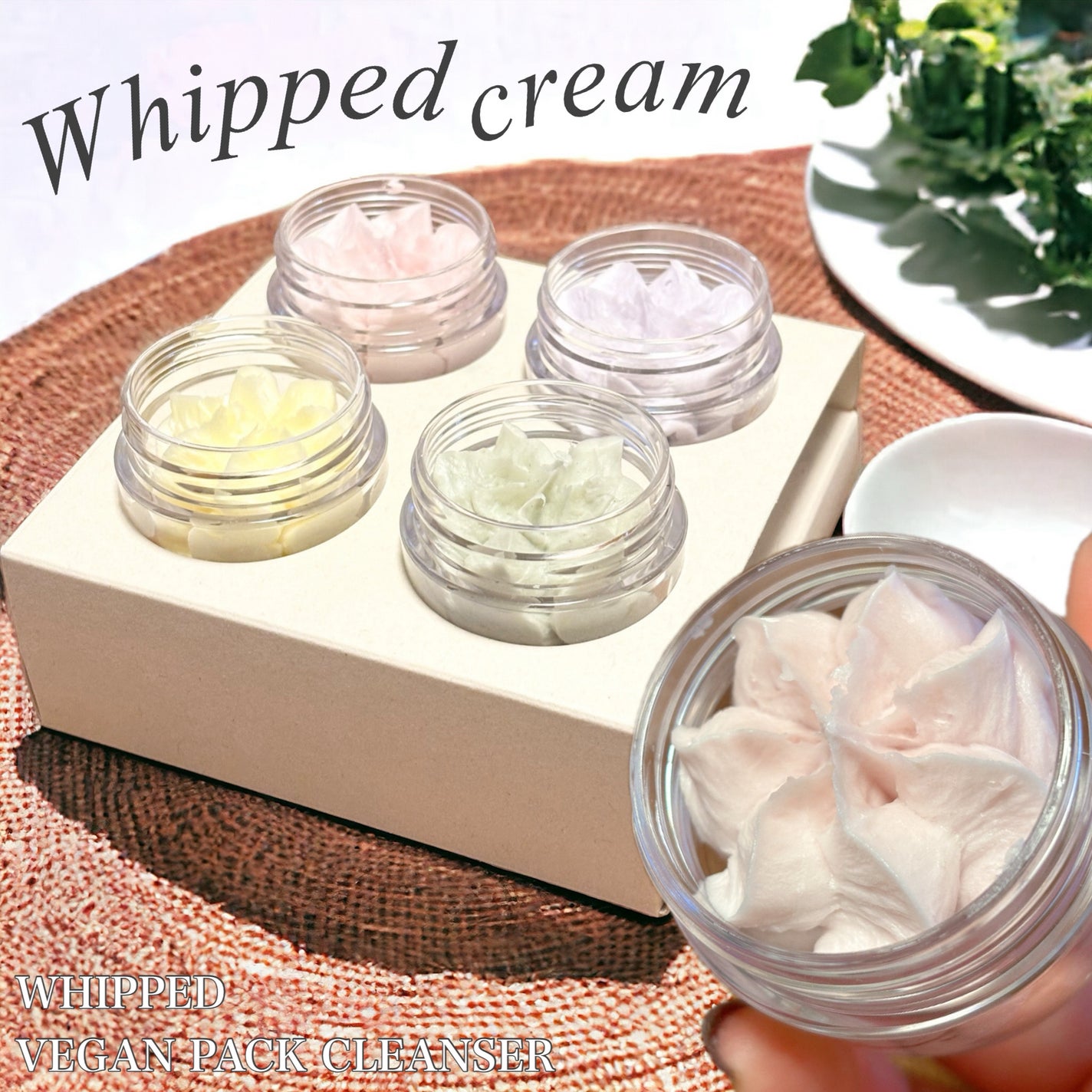 ホイップドヴィーガンパッククレンザーディスカバリーキット/WHIPPED/スキンケアキットを使ったクチコミ(1枚目)
