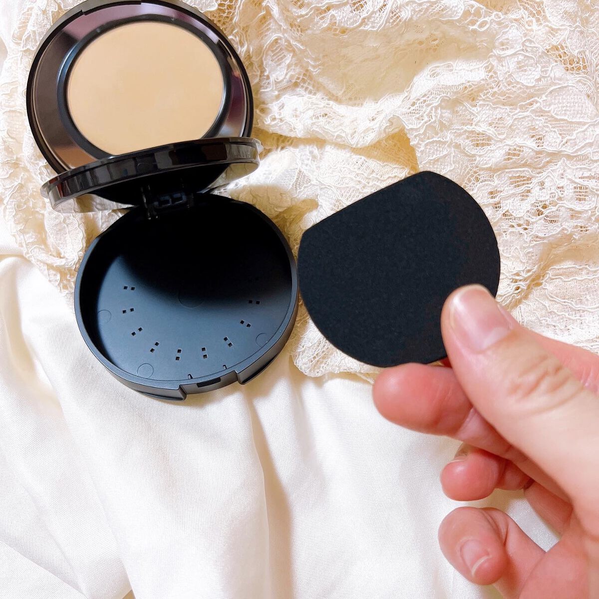 ベアプロ 16HR パウダー ファンデーション ライト 20 ウォーム/bareMinerals/パウダーファンデーションを使ったクチコミ（3枚目）