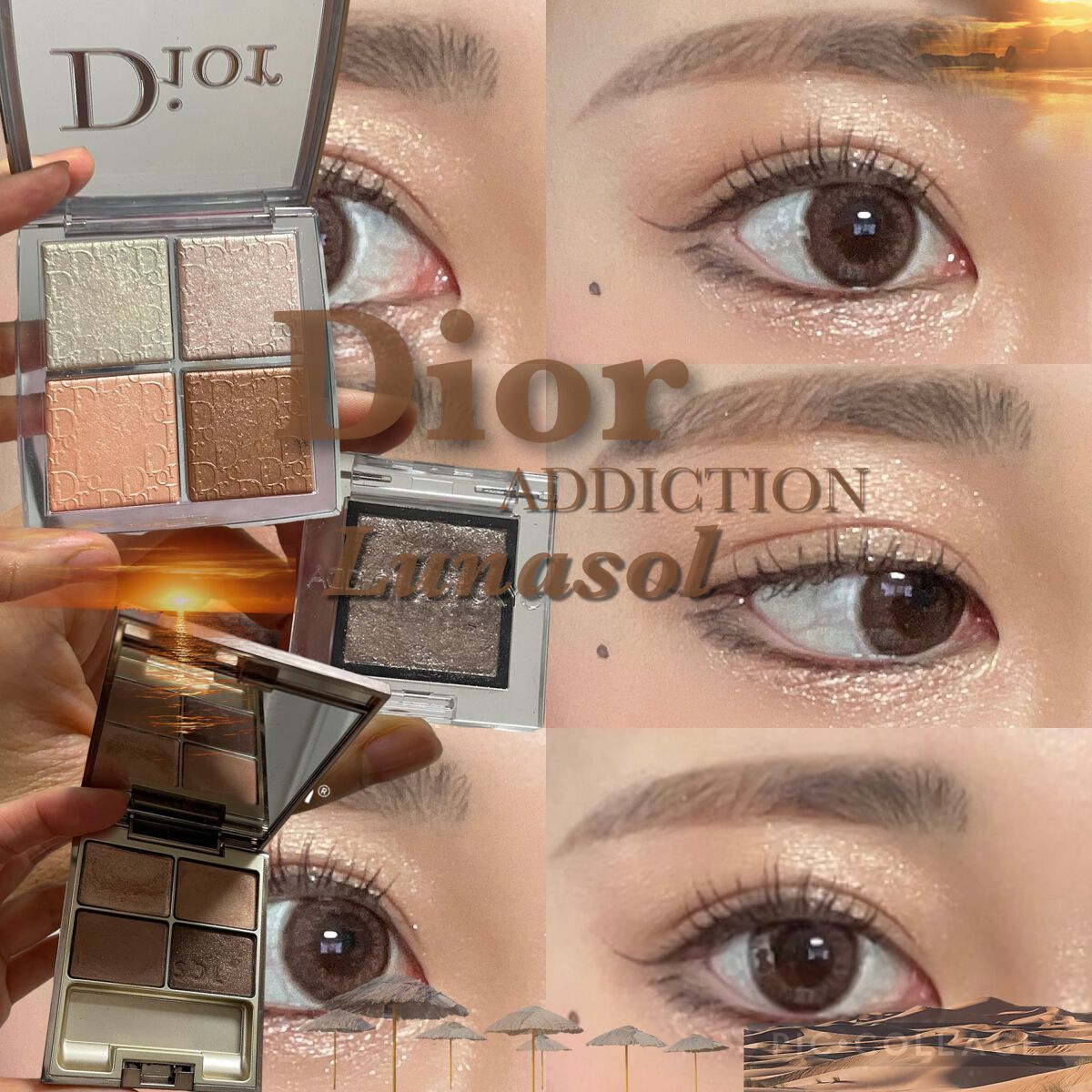 スキンモデリングアイズ/LUNASOL/アイシャドウパレットを使ったクチコミ（1枚目）