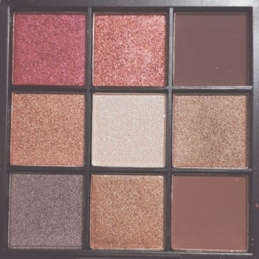 UR GLAM　BLOOMING EYE COLOR PALETTE/U R GLAM/パウダーアイシャドウを使ったクチコミ（2枚目）