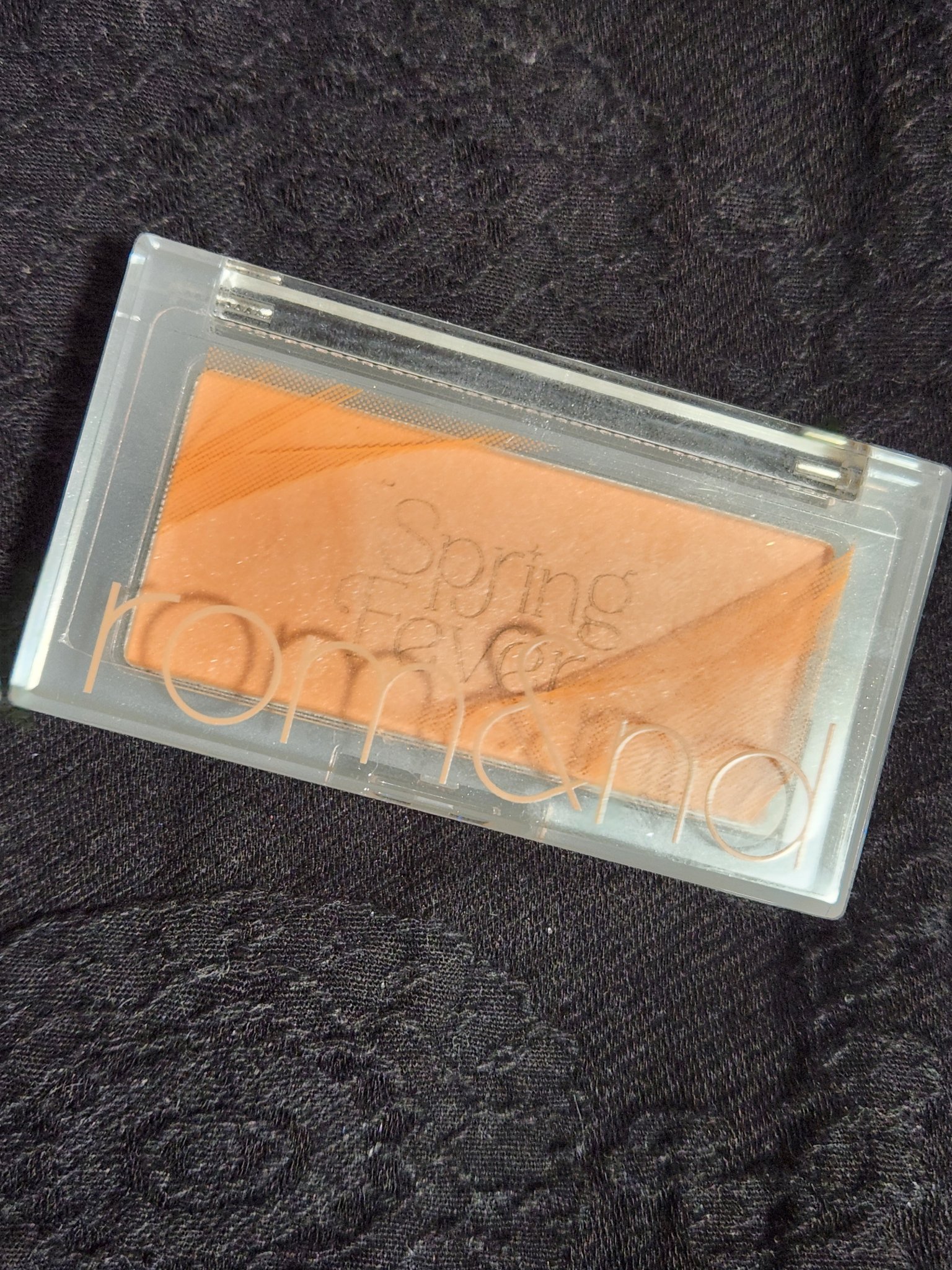 rom&nd ベターザンチークのクチコミ「薄づき過ぎてビックリ！rom&ndベターザンチーク、S01マンゴーチップ

オレンジのチークと.....」（2枚目）