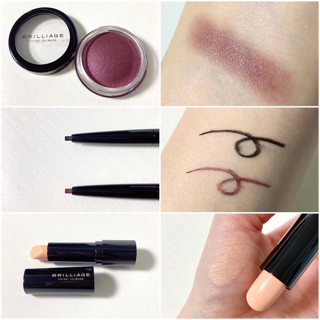 クチュールシャドーフォーアイズ/ブリリアージュ/ジェル・クリームアイシャドウを使ったクチコミ(2枚目)