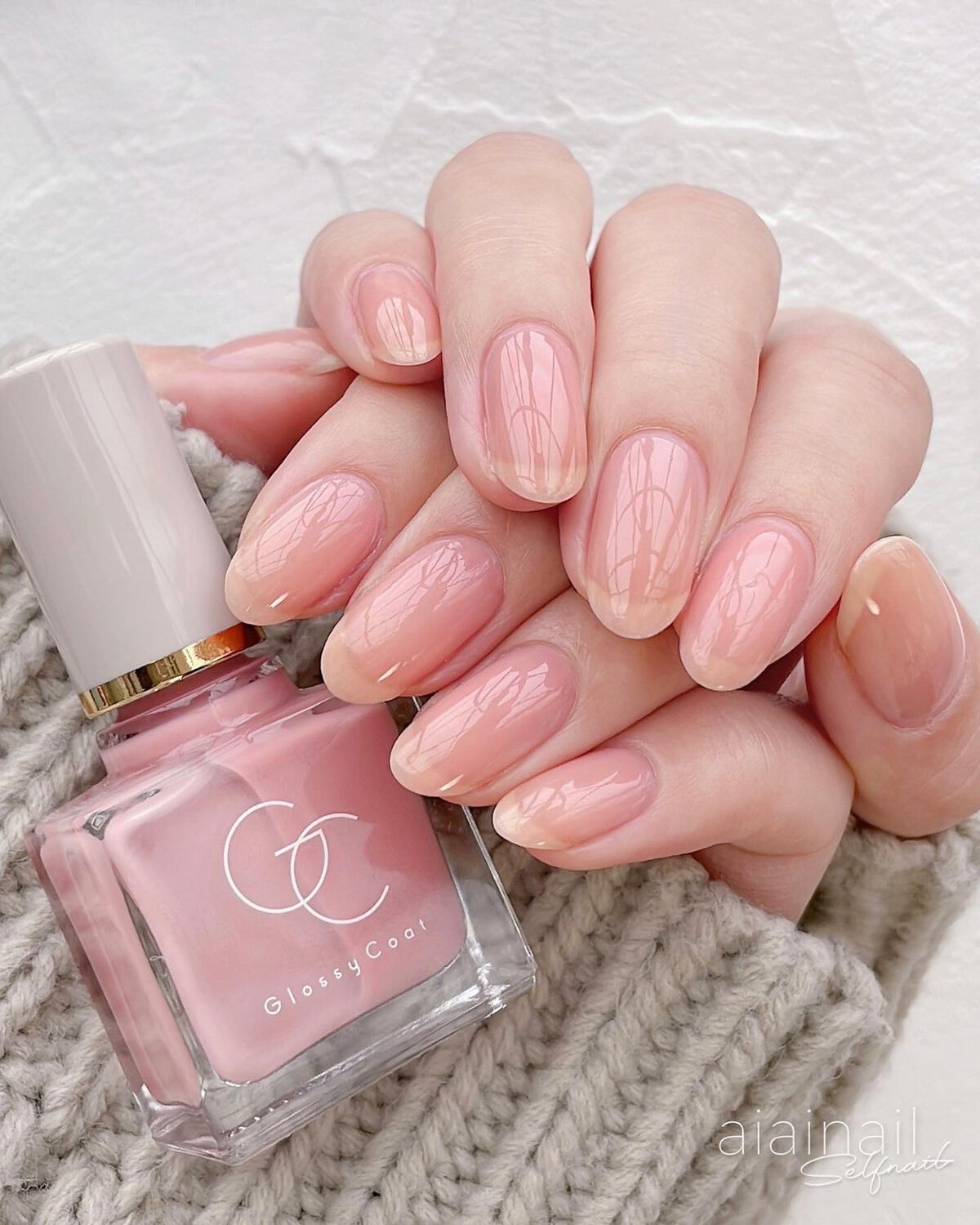 グロッシーコート/スキューズミー/オールインワンネイルを使ったクチコミ（2枚目）