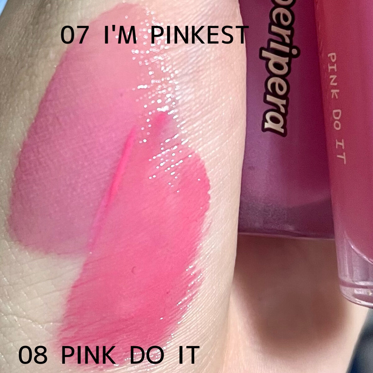 ペリペラ インク ムード グロイ ティント/PERIPERA/リップティントを使ったクチコミ（3枚目）