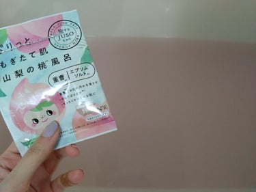 JUSO BATH POWDER 桃/旅するJUSO/入浴剤を使ったクチコミ（2枚目）