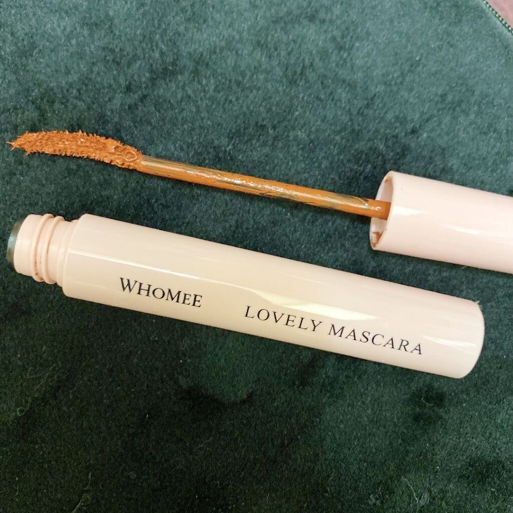 ロング＆カールマスカラ carrot orange/WHOMEE/マスカラを使ったクチコミ（1枚目）
