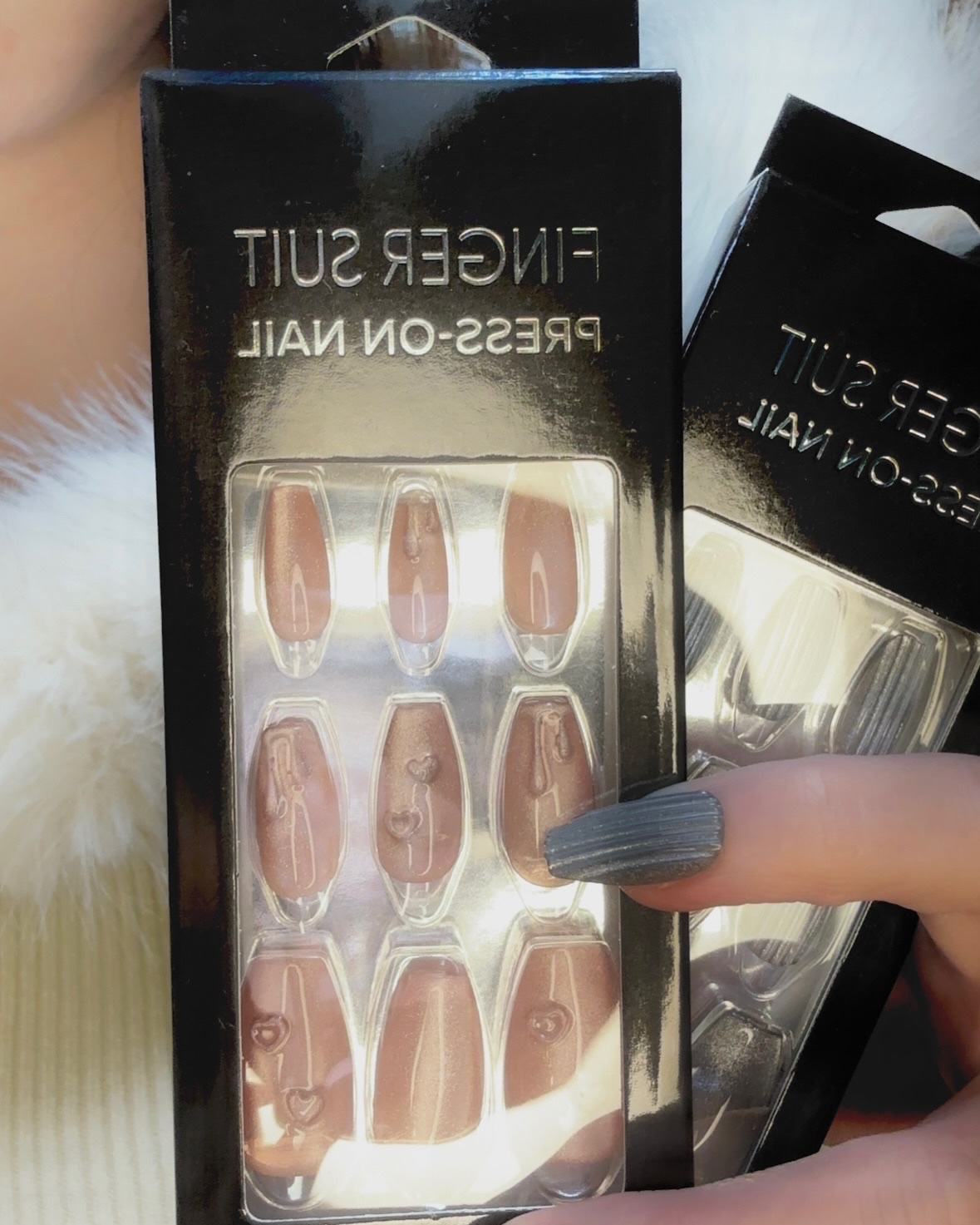 ネイルチップ(シールタイプ)/FINGER SUIT/ネイルチップ・パーツを使ったクチコミ（3枚目）