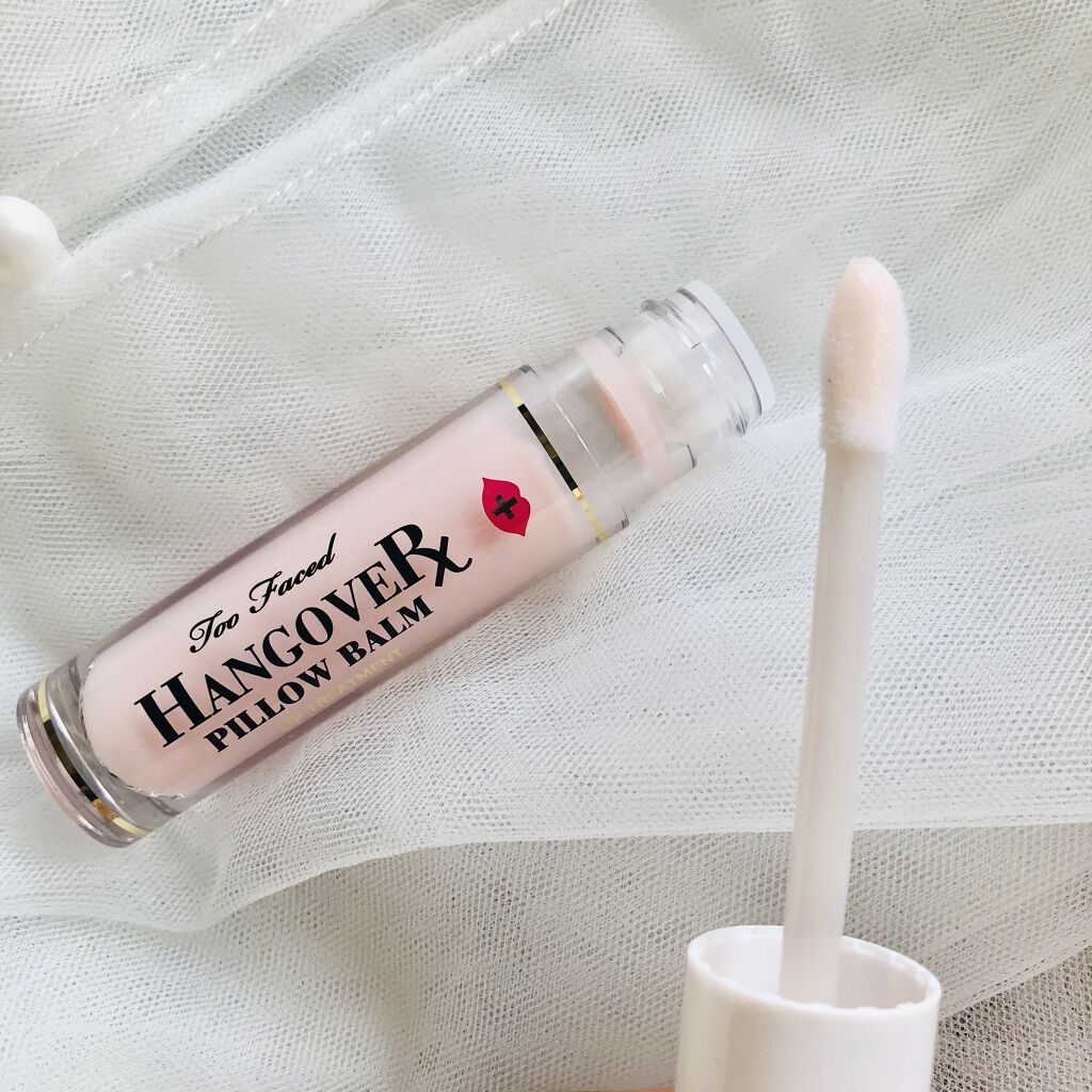 ～トゥー フェイスド ハングオーバー～ ピロー バーム リップ トリートメント/Too Faced/リップ美容液を使ったクチコミ（3枚目）