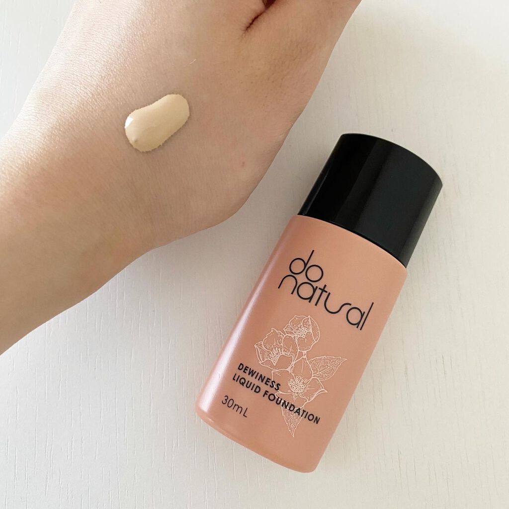 デュイネス リキッド ファンデーション/do natural/リキッドファンデーションを使ったクチコミ(2枚目)