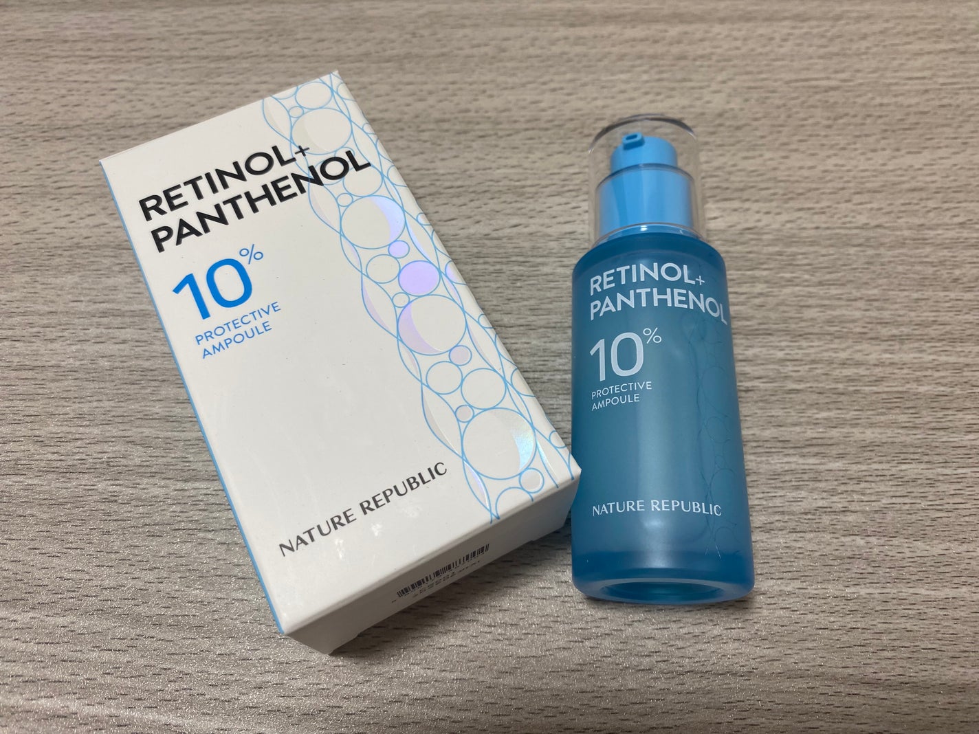 レチノールパンテノール10プロテクティブアンプル/ネイチャーリパブリック/美容液を使ったクチコミ(1枚目)