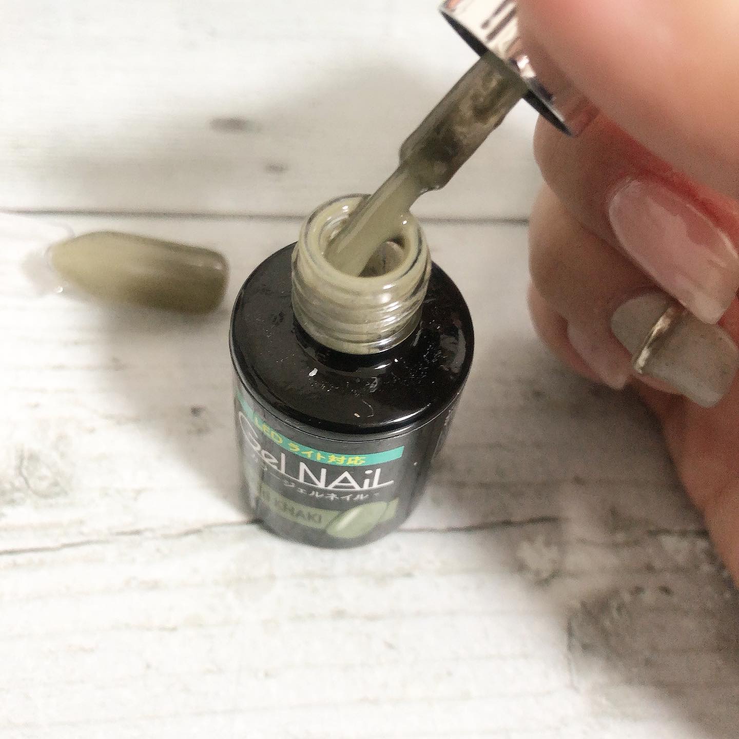 ジェルネイル（ライト対応）/セリア/ジェルネイルを使ったクチコミ（2枚目）