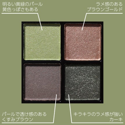 RMK シンクロマティック アイシャドウパレット/RMK/アイシャドウパレットを使ったクチコミ(3枚目)