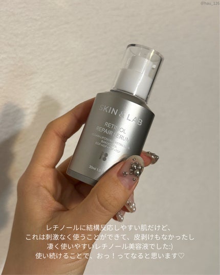ヴィーガンリポソームレチノールセラム/SKIN&LAB/美容液を使ったクチコミ(3枚目)