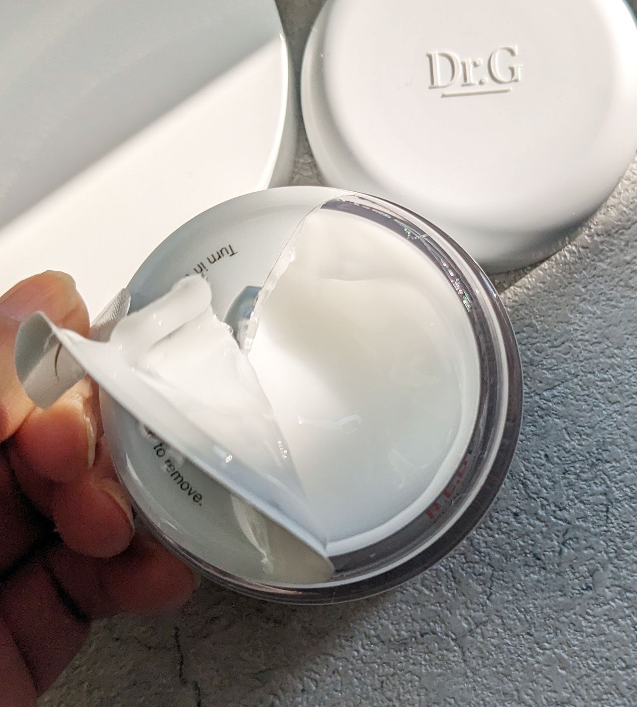 レッドブレミッシュ クリアスージングクリーム/Dr.G/フェイスクリームを使ったクチコミ(5枚目)