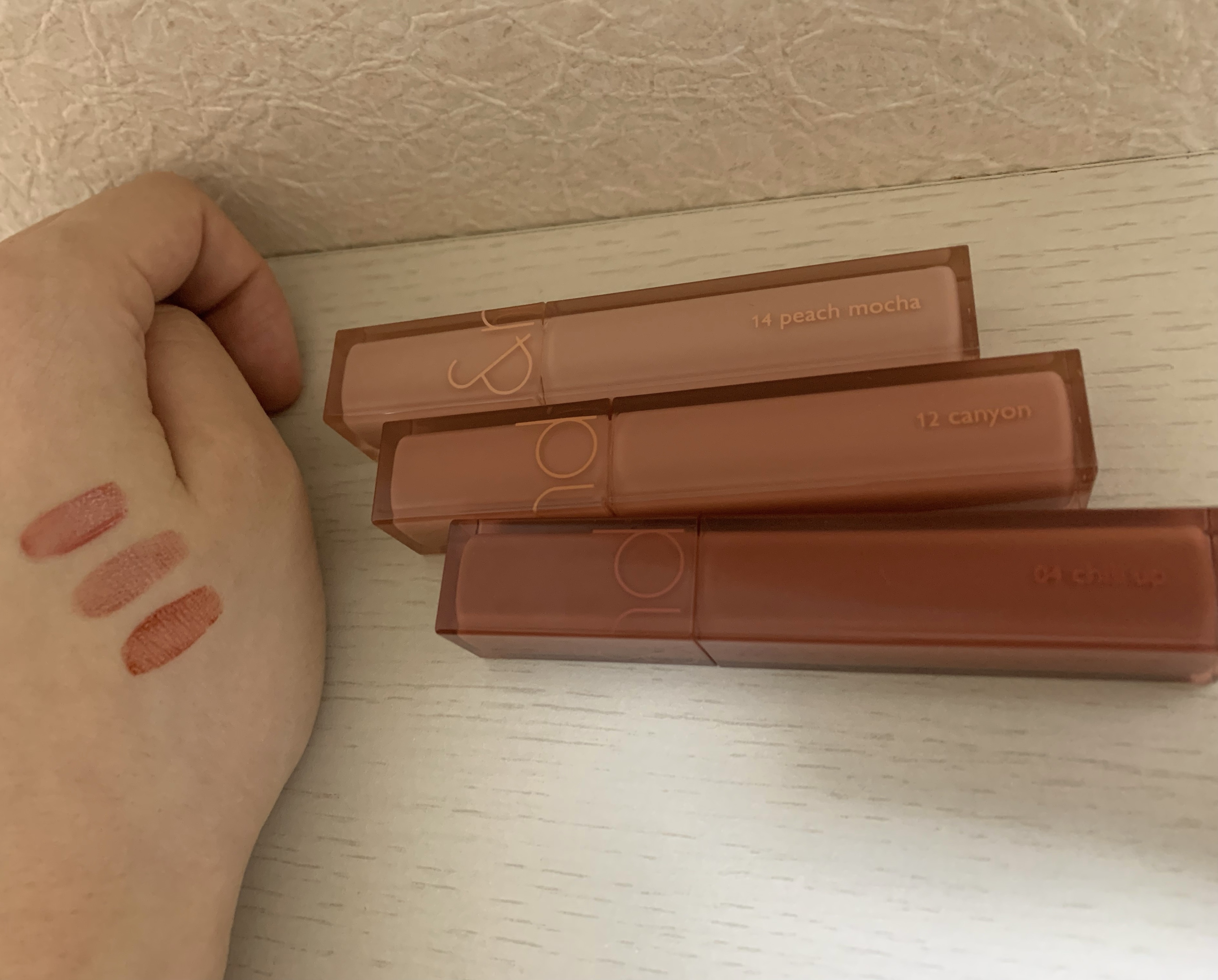 デュイフルウォーターティント/rom&nd/リップティントを使ったクチコミ（2枚目）