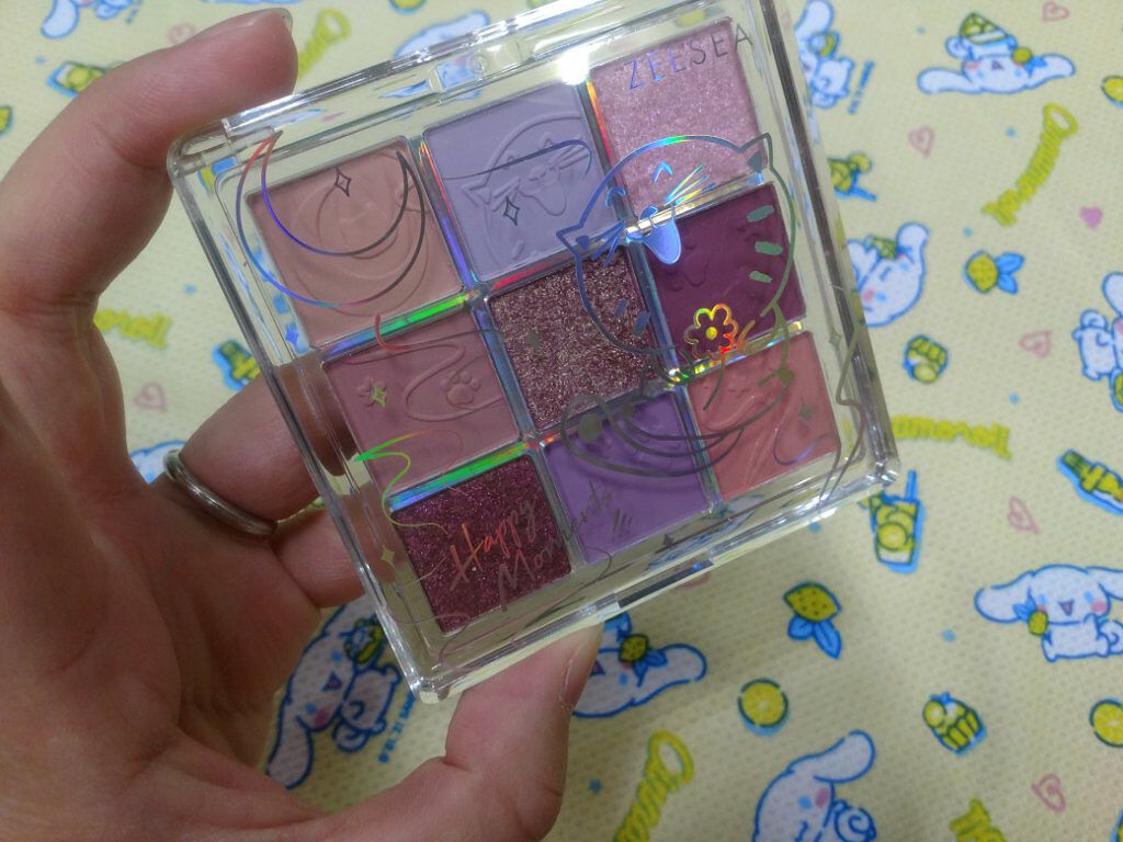 クォーツ 9色アイシャドウパレット(ドリームランドアイシャドウ)/ZEESEA/アイシャドウパレットを使ったクチコミ(2枚目)