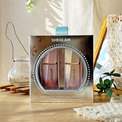Festive Glow ギフトセット - Rose Ritual & Glass Heart/SHEGLAM/キット・セットを使ったクチコミ(1枚目)