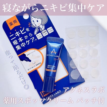 薬用ニキビケア スポッツクリーム/アクネスラボ/フェイスクリームを使ったクチコミ(1枚目)