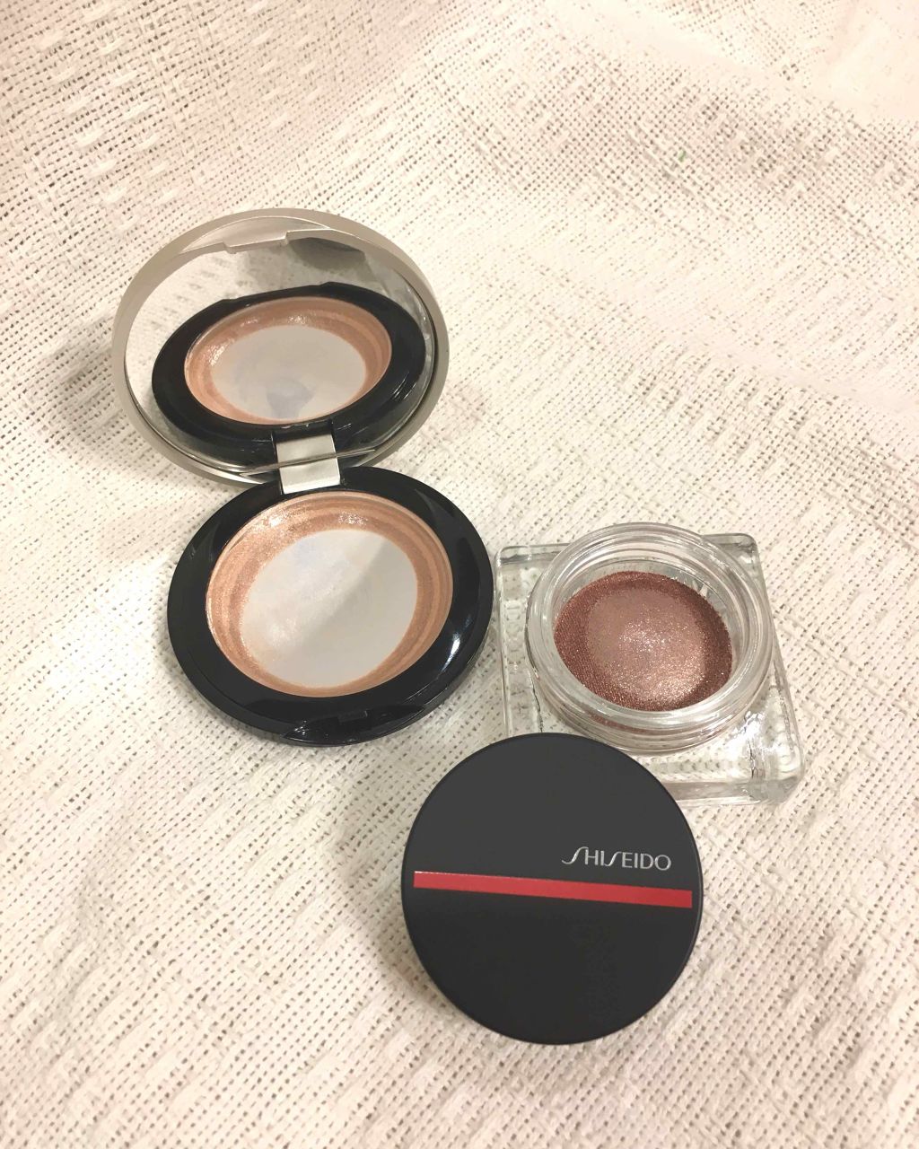 ミネラルハイライトクリーム/エトヴォス/クリームハイライトを使ったクチコミ（1枚目）