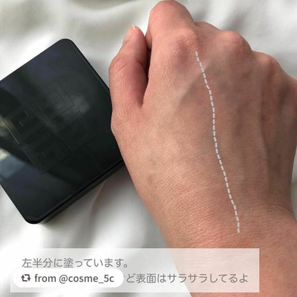 ソワン ノワール UV コンパクト/GIVENCHY/日焼け止めローションを使ったクチコミ(3枚目)