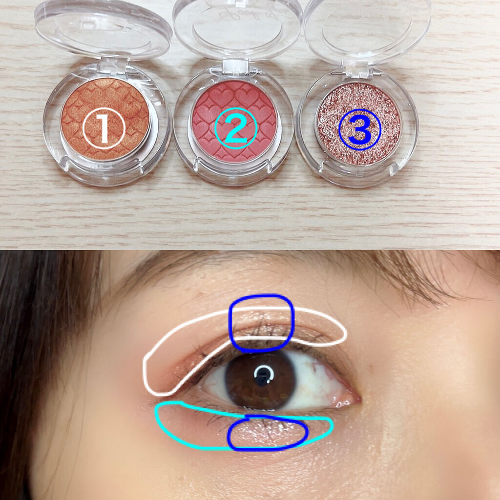 ルックアット マイアイベルベット/ETUDE/単色アイシャドウを使ったクチコミ（2枚目）