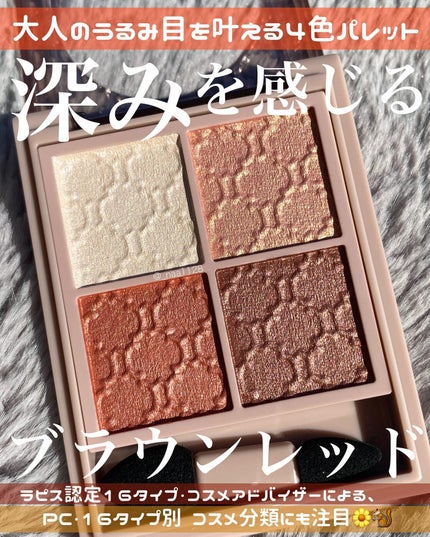 グロッシーリッチ アイズ N/Visée/アイシャドウパレットを使ったクチコミ(1枚目)