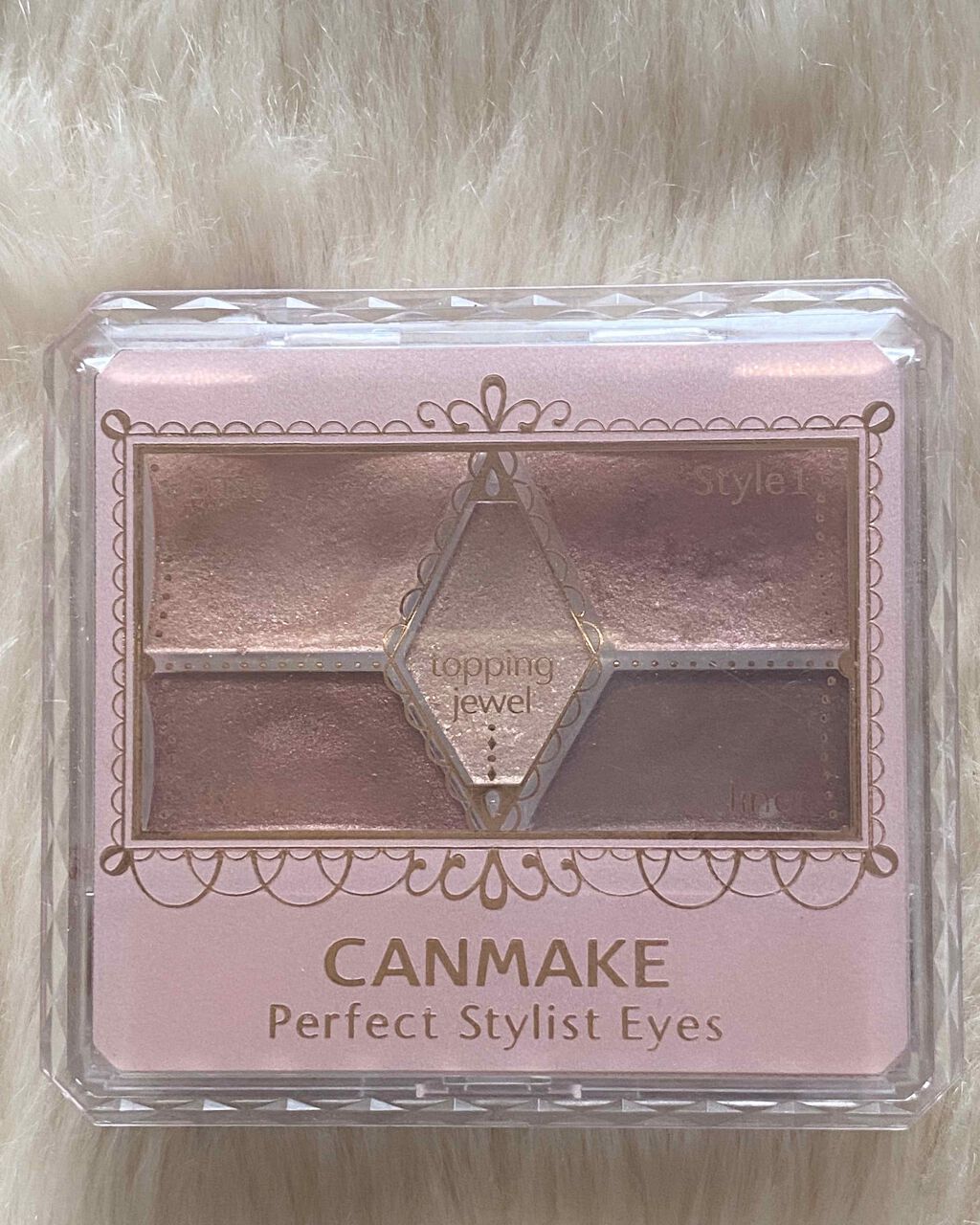 【旧品】パーフェクトスタイリストアイズ/キャンメイク/アイシャドウパレットを使ったクチコミ（1枚目）