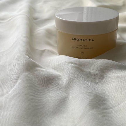 オレンジクレンジングシャーベット/AROMATICA/クレンジングバームを使ったクチコミ(1枚目)
