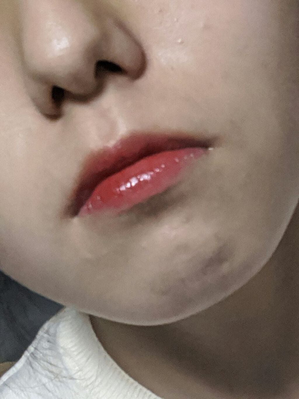 ジューシーラスティングティント/rom&nd/リップティントを使ったクチコミ(4枚目)