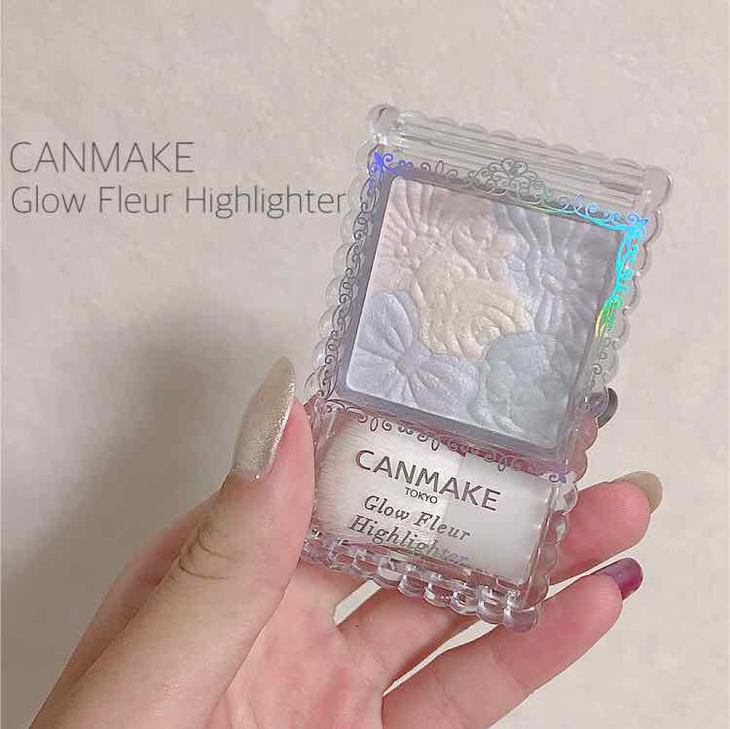 グロウフルールハイライター/キャンメイク/パウダーハイライトを使ったクチコミ(1枚目)