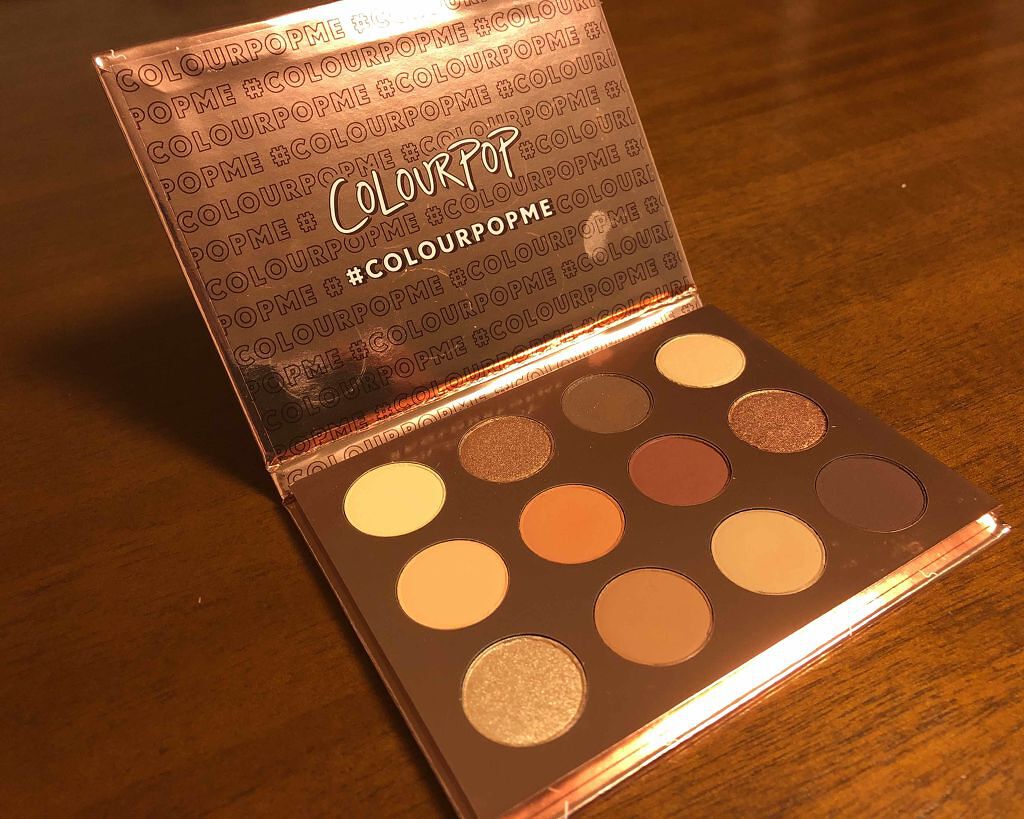ダブルエンテンダー/ColourPop/アイシャドウパレットを使ったクチコミ(1枚目)