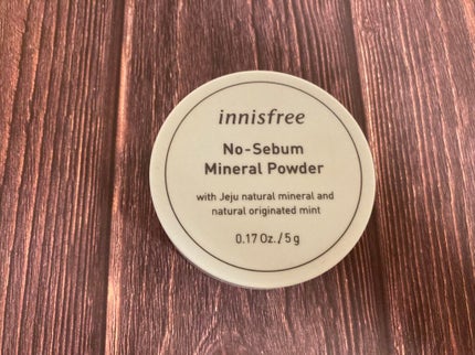 ノーセバム ミネラルパウダー/innisfree/ルースパウダーを使ったクチコミ(1枚目)