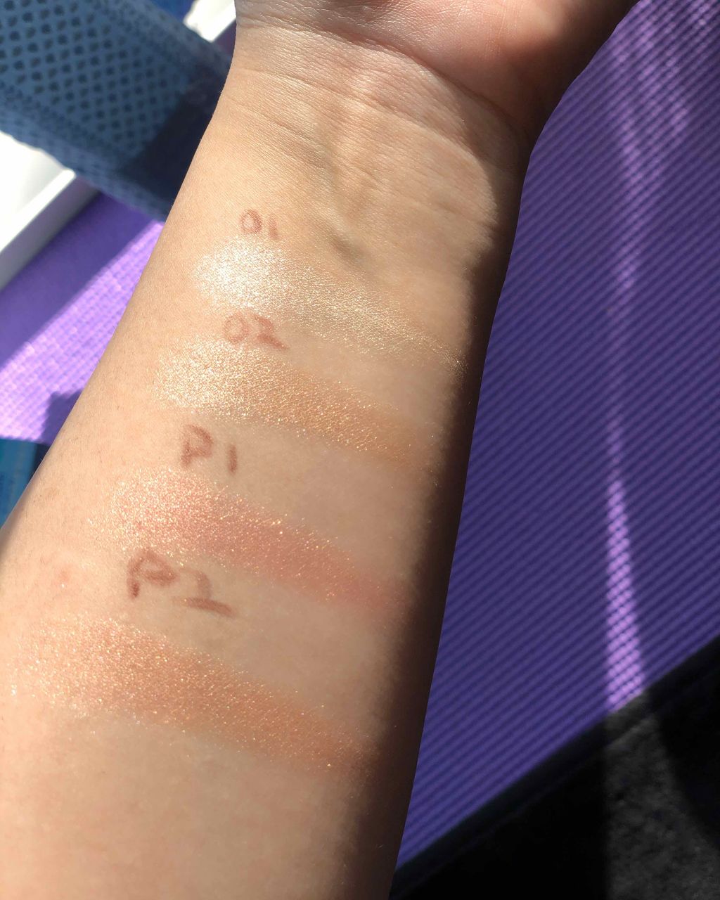 パールグロウハイライト/CEZANNE/パウダーハイライトを使ったクチコミ(2枚目)