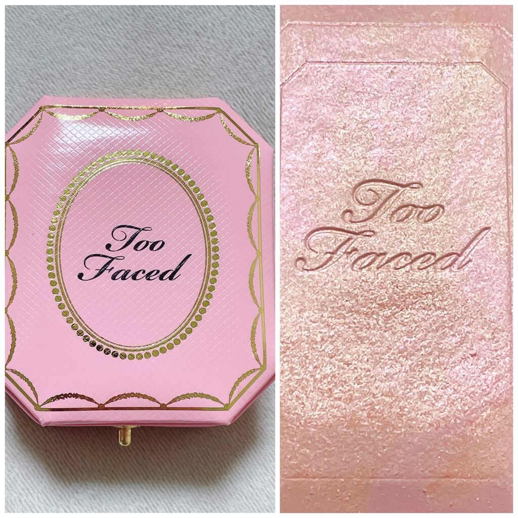 ダイヤモンドライト ハイライター ブラシ/Too Faced/メイクブラシを使ったクチコミ(2枚目)